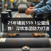 25年铺就559.1公里线路!深铁集团助力打造交通强国城市范例(图4) 25年铺就559.1公里线路!深铁集团助力打造交通强国城市范例(图4)