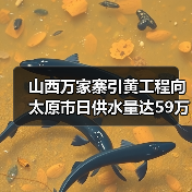 山西万家寨引黄工程向太原市日供水量达59万立方米 创历史新高（图1）
