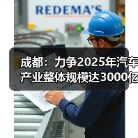 成都:力争2025年汽车产业整体规模达3000亿元(图1) 成都:力争2025年汽车产业整体规模达3000亿元(图1)