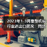 2023年1-3月重型机械行业进出口简况:同比增长15.47%(图4) 2023年1-3月重型机械行业进出口简况:同比增长15.47%(图4)