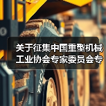 关于征集中国重型机械工业协会专家委员会专家的通知(图4) 关于征集中国重型机械工业协会专家委员会专家的通知(图4)