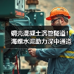 钢壳混凝土沉管隧道!海螺水泥助力深中通道建设(图2) 钢壳混凝土沉管隧道!海螺水泥助力深中通道建设(图2)