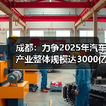 成都:力争2025年汽车产业整体规模达3000亿元(图2) 成都:力争2025年汽车产业整体规模达3000亿元(图2)