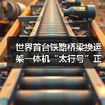 世界首台铁路桥梁换运架一体机“太行号”正式投用!(图3) 世界首台铁路桥梁换运架一体机“太行号”正式投用!(图3)