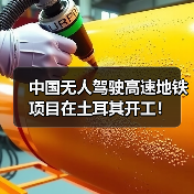 中国无人驾驶高速地铁项目在土耳其开工!(图3) 中国无人驾驶高速地铁项目在土耳其开工!(图3)