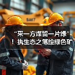 “采一方煤留一片绿”！执生态之笔绘绿色矿山?（图2）