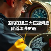 国内在建最大直径海底隧道单线贯通!(图3) 国内在建最大直径海底隧道单线贯通!(图3)