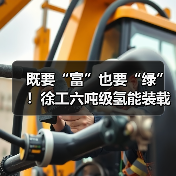 既要“富”也要“绿”!徐工六吨级氢能装载机落地山西(图4) 既要“富”也要“绿”!徐工六吨级氢能装载机落地山西(图4)