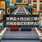 世界最大跨径的三塔空间缆地锚式悬索桥北塔成功封顶(图4) 世界最大跨径的三塔空间缆地锚式悬索桥北塔成功封顶(图4)