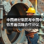 中国建材集团与中国中铁签署战略合作协议(图1) 中国建材集团与中国中铁签署战略合作协议(图1)