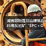 湖南邵阳莲花山建筑石料用灰岩矿“EPC＋O”项目正式开工（图1）