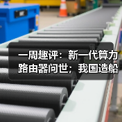 一周趣评:新一代算力路由器问世;我国造船业集齐“三颗明珠”(图4) 一周趣评:新一代算力路由器问世;我国造船业集齐“三颗明珠”(图4)