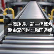 一周趣评:新一代算力路由器问世;我国造船业集齐“三颗明珠”(图1) 一周趣评:新一代算力路由器问世;我国造船业集齐“三颗明珠”(图1)