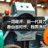 一周趣评:新一代算力路由器问世;我国造船业集齐“三颗明珠”(图2) 一周趣评:新一代算力路由器问世;我国造船业集齐“三颗明珠”(图2)