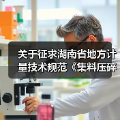 关于征求湖南省地方计量技术规范《集料压碎指标试模校准规范》（征求意见稿） 意见的函（图2）