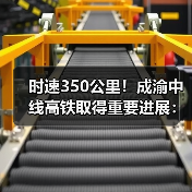 时速350公里！成渝中线高铁取得重要进展：首片箱梁预制完成（图4）