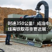 时速350公里！成渝中线高铁取得重要进展：首片箱梁预制完成（图3）