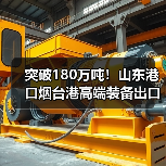 突破180万吨!山东港口烟台港高端装备出口量同比增长70%(图3) 突破180万吨!山东港口烟台港高端装备出口量同比增长70%(图3)