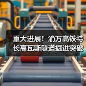重大进展!渝万高铁特长高瓦斯隧道掘进突破3000米(图2) 重大进展!渝万高铁特长高瓦斯隧道掘进突破3000米(图2)