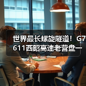 世界最长螺旋隧道!G7611西昭高速老营盘一号隧道贯通(图1) 世界最长螺旋隧道!G7611西昭高速老营盘一号隧道贯通(图1)