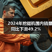 2024年挖掘机国内销量同比下滑49.2%（图4）