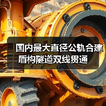 国内最大直径公轨合建盾构隧道双线贯通(图2) 国内最大直径公轨合建盾构隧道双线贯通(图2)