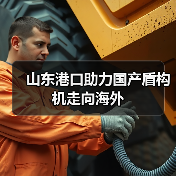 山东港口助力国产盾构机走向海外(图4) 山东港口助力国产盾构机走向海外(图4)