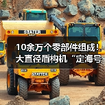 10余万个零部件组成！大直径盾构机“定海号”顺利下线（图3）