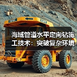 海域管道水平定向钻施工技术:突破复杂环境输送难题(图2) 海域管道水平定向钻施工技术:突破复杂环境输送难题(图2)