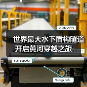 世界最大水下盾构隧道开启黄河穿越之旅(图3) 世界最大水下盾构隧道开启黄河穿越之旅(图3)