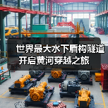世界最大水下盾构隧道开启黄河穿越之旅(图2) 世界最大水下盾构隧道开启黄河穿越之旅(图2)