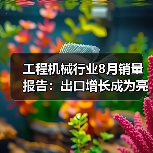 工程机械行业8月销量报告:出口增长成为亮点(图1) 工程机械行业8月销量报告:出口增长成为亮点(图1)