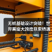 无桩基础设计突破!世界首座大跨度悬索桥通车(图4) 无桩基础设计突破!世界首座大跨度悬索桥通车(图4)