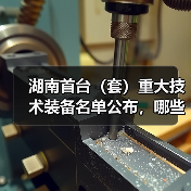 湖南首台(套)重大技术装备名单公布,哪些产品入选?(图4) 湖南首台(套)重大技术装备名单公布,哪些产品入选?(图4)