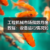 工程机械市场指数月度数据:设备运行情况如何?(图2) 工程机械市场指数月度数据:设备运行情况如何?(图2)
