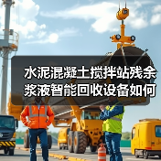 水泥混凝土搅拌站残余浆液智能回收设备如何推动行业绿色转型?(图3) 水泥混凝土搅拌站残余浆液智能回收设备如何推动行业绿色转型?(图3)
