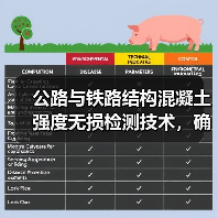 公路与铁路结构混凝土强度无损检测技术,确保工程质量与安全(图3) 公路与铁路结构混凝土强度无损检测技术,确保工程质量与安全(图3)