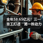 全年58.65亿元!三一重工打造“第一推动力”!(图1) 全年58.65亿元!三一重工打造“第一推动力”!(图1)