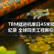 TBM掘进机单日45米破纪录 全球同类工程新标杆(图2) TBM掘进机单日45米破纪录 全球同类工程新标杆(图2)