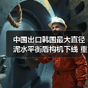 中国出口韩国最大直径泥水平衡盾构机下线 重启东海岸铁路(图4) 中国出口韩国最大直径泥水平衡盾构机下线 重启东海岸铁路(图4)