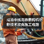 成渝中线高铁盾构机创新技术攻克施工难题(图2) 成渝中线高铁盾构机创新技术攻克施工难题(图2)