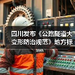 四川发布《公路隧道大变形防治规范》地方标准(图2) 四川发布《公路隧道大变形防治规范》地方标准(图2)