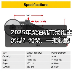 2025年柴油机市场谁主沉浮？潍柴、一拖领跑多缸领域（图4）