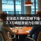 全球最大塔机震撼下线 2.3万吨起重能力引领行业突破（图2）