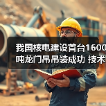 我国核电建设首台1600吨龙门吊吊装成功 技术创新引领行业（图4）
