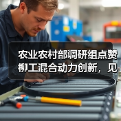 农业农村部调研组点赞柳工混合动力创新，见证农机智能化转型成果（图4）