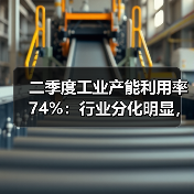 二季度工业产能利用率74%：行业分化明显，背后原因何在？（图1）