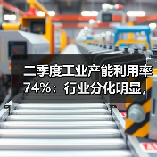 二季度工业产能利用率74%：行业分化明显，背后原因何在？（图3）