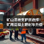 矿山湿喷支护新选择！矿用混凝土喷射车升级版高效升级（图3）
