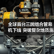 全球首台三圆组合管幕机下线 突破复杂地质施工难题（图1）